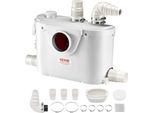 Pompa Per Acque Reflue Vevor, 500W, Portata 110 L/Min, Prevalenza 8 M, Per Stazioni Di Pompaggio Di Acque Reflue In Bagni, Cantine, Docce, Vasche Da Bagno