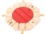 Bigjigs Piattaforma Girevole Su Rotaia Con 8 Uscite