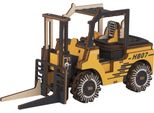 Rappa Woodcraft Puzzle 3D In Legno Del Carrello Elevatore