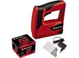 Akku-Tacker TC-CT 3,6 Li, Elektrotacker Rot/Schwarz, Li-Ionen Akku 1,3Ah
