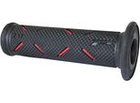 Progrip Impugnatura In Gomma "717"" Tipo: Road, 2 Componenti Rosso / Nero"