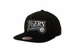 Mitchell & Ness Cappelli Nba Iridescent Xl Logo Hwc Philadelphia 76ERS, HHSS3185P76YYPPPBLCK