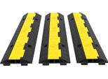 Passerella Per Parapetto Passerella Per Cavi Nera 3 Pezzi 2 Passerelle 101 X 25 X 5 Cm Passerella Per Cavi In Gomma Termoplastica Standard Con