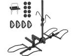 Portapacchi Per 2 Biciclette, 160 Lbs, Portapacchi Pieghevole Per Auto, Camion, Suv, Ricevitore Da 2 Pollici, Interfaccia Rettangolare