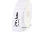 Edibazzar | Niimbot Etichette Termiche, Adesivi In Rotolo, 14 X 22 Mm, 260 Pezzi
