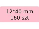 Edibazzar | Niimbot Etichette Adesive Termiche 12X40Mm Rosa