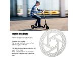 Disco Freno Scooter Elettrico 140 Mm In Acciaio Inox A 6 Fori Con Viti Per Modifica