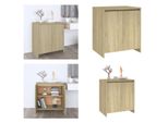 Vidaxl Credenza In Rovere Sonoma 70X41X75 Cm In Legno - Credenza - Armadio - Armadio Da Cucina - Armadio Portaoggetti