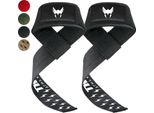 Cinghie Di Sollevamento Thor Athletics - Presa Extra - Accessori Per L'allenamento Della Forza - Cinghie Per Il Powerlifting - Cinghie Per Il Deadlift - Nero - E-Book Incluso