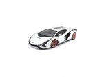 Bburago 18-11046W - Automodello - Lamborghini Sian Fkp 37 (Bianco, Scala 1:18)