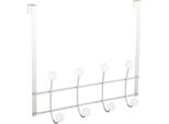 Barra Appendiabiti 4 Ganci Appesi 2 Cm