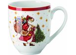 Hutschenreuther Becher Mit Henkel Happy Wintertime H. Wintertime Red 02488-727471-15505