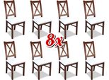 Gruppo Gastronomia Nuova Sala Da Pranzo Ristorante Design Sedia 8X Set Sedie Poltrone