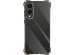 Imak, Cover S25 Edge In Silicone Antiurto Con Angoli, Nero Trasparente