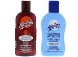Malibu Tanning Oil SPF8 200Ml + Balsamo Dopo Abbronzatura 200 Ml
