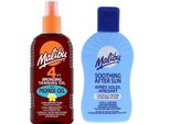 Malibu SPF4 Olio Abbronzante Con Monoi + Balsamo Dopo Aver Abbronzato 200 Ml