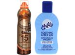 Malibu SPF15 Olio Con Cocco 175Ml + Balsamo Dopo Abbronzatura 200 Ml
