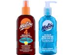 Malibu SPF4 Olio Abbronzante Con Monoi + Gel Blu Ghiaccio Dopo Aver Abbronzato 200 Ml
