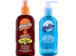 Malibu Bronzing Olio Con Cocco SPF8 200Ml + Gel Blu Ghiaccio Dopo Aver Abbronzato 200 Ml