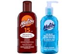 Malibu Tanning Oil SPF15 200 Ml + Gel Dopo Abbronzatura 200 Ml