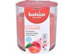 Candela Profumata In Vetro, Pesca, True Scents, Bolsius, 97/85 Mm, Tempo Di Combustione Circa 45H