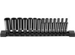 Set Di Chiavi A Bussola Da 14 Pezzi Per La Rimozione Di Dadi Da 6,35 Mm Nero