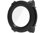 Inf Custodia Per Garmin Instinct 3 - Pc + Pellicola Temperata Nero 45 Mm