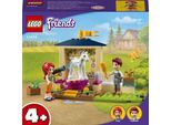 Lego 41696 Friends Pony Care, Stalla Con Cavallo E Mini-Doll Mia, Fattoria Giocattolo Per Bambini Dai 4 Anni In Su, Cavallo Giocattolo Per Bambini E Bambine