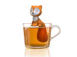 Winkee - Colino Per Tè Animale Carino Volpe | Uovo Per Tè Sfuso | Infusore Per Tè Divertente | Colino Per Tazza | Colino Per Spezie In Silicone