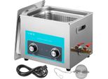 Vevor 10L Pulitore Ad Ultrasuoni Con Timer Di Riscaldamento Pulitore Ad Ultrasuoni In Acciaio Inox
