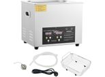 Succebuy Pulitore A Ultrasuoni Migliorato 10L Pulitore Professionale Digitale Da Laboratorio Con Timer Per La Pulizia Accurata Di Parti E Strumenti, Riscaldatore Da 400W, Potenza A Ultrasuoni 240W
