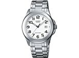 Quarzuhr, Silber (Edelstahlfarben), Casio Timeless Collection, Armbanduhren, Damen, Quarzuhr, Armbanduhr, Herrenuhr, Damenuhr, Edelstahlarmband, Datum, Neo-Display