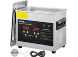 Vevor 3 L Pulitore A Ultrasuoni Migliorato (200 W Di Riscaldamento, 120 W Di Ultrasuoni) Pulitore A Ultrasuoni Professionale Digitale Da Laboratorio Con Timer Di Riscaldamento Per La Pulizia Di Occhiali Da Gioielleria