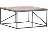 Couchtisch Gutmann Factory, Braun (Braun, Grau, Braun), B:90Cm H:45Cm T:90Cm, Tische, Couchtisch