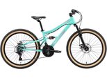 Jugendfahrrad BIKESTAR Gr. 33, grün, Fahrräder, Kinder, 33cm, 24 Zoll (60,96cm)