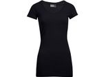 Promodoro 3087 | Maglietta Donna Slim Fit Scollo A V Lungo - Colore: Nero - Taglia: 3XL