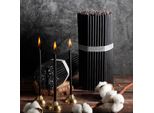 Candele In Cera D'api Nera №80 200 Pz - 1 Kg