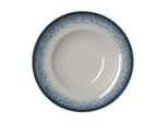 6X Piatti Da Pasta Ø 27,5 Cm Vida Marina / Porcellana Bianca Blu