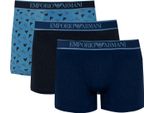 Boxer Emporio Armani "3 Pack"" - 112131 4F717 - Blu- Taglia: S(Eu)"