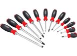Cacciavite Con Calotta Ad Impatto ∙ Con Attacco Quadro ∙ V5010/12 ∙ Profilo Phillips Ph, Profilo A Taglio ∙ 12 Pezzi ∙ Numero Di Utensili: 12