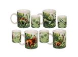 Ootb Nuova Tazza In Porcellana D'osso Dinosauro
