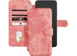 Avizar, Custodia Magsafe Per Smartphone Fino A 6,1 Pollici, Stile Portafoglio Pieghevole, Rosa Chiaro