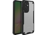 Avizar, Cover Per Samsung Galaxy A56 Angoli Rinforzati, Nero Trasparente