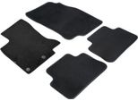 Set Di Tappetini In Moquette Personalizzati Per Nissan Qashqai 02/14>03/21 Nero