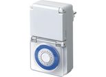 Brennenstuhl Mmz 44 Blu, Bianco Timer Settimanale