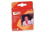 Angoli Autoadesivi Per Foto, 200 Pezzi/Confezione, Apli