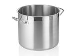 Pentola Professionale In Acciaio Inox Pentola Per Carne Con Coperchio 22,0 Litri ØXh: 32 X 28,5 Cm