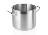Pentola Professionale In Acciaio Inox Pentola Per Carne Con Coperchio 15,0 Litri ØXh: 28 X 25 Cm