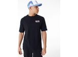 New Era Mlb Wordmark New York Yankees Maglietta A Maniche Corte Nero M Uomo Nero M