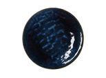 6X Piatti Piani Ø 27 Cm Vida Dark Ocean / Porcellana Blu Scuro